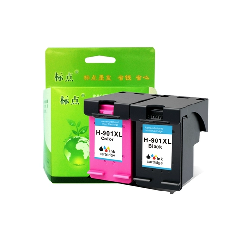 标点 Он подходит для чернильного картриджа HP 901 J4660 J4580 J4640 J4680 Принтер 901XL Черный цвет чернила картридж может добавить чернила J4580 J4640 J4680 чернильная коробка