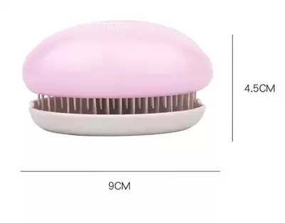 Air cushion comb, carry girlfriend's hair salon, portable business travel comb, small girl's scalp, cute folding