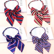 Business Hall small square towel waiter nurse foreign atmosphere collar flower food Mobile overalls bow tie wedding Lady neckline