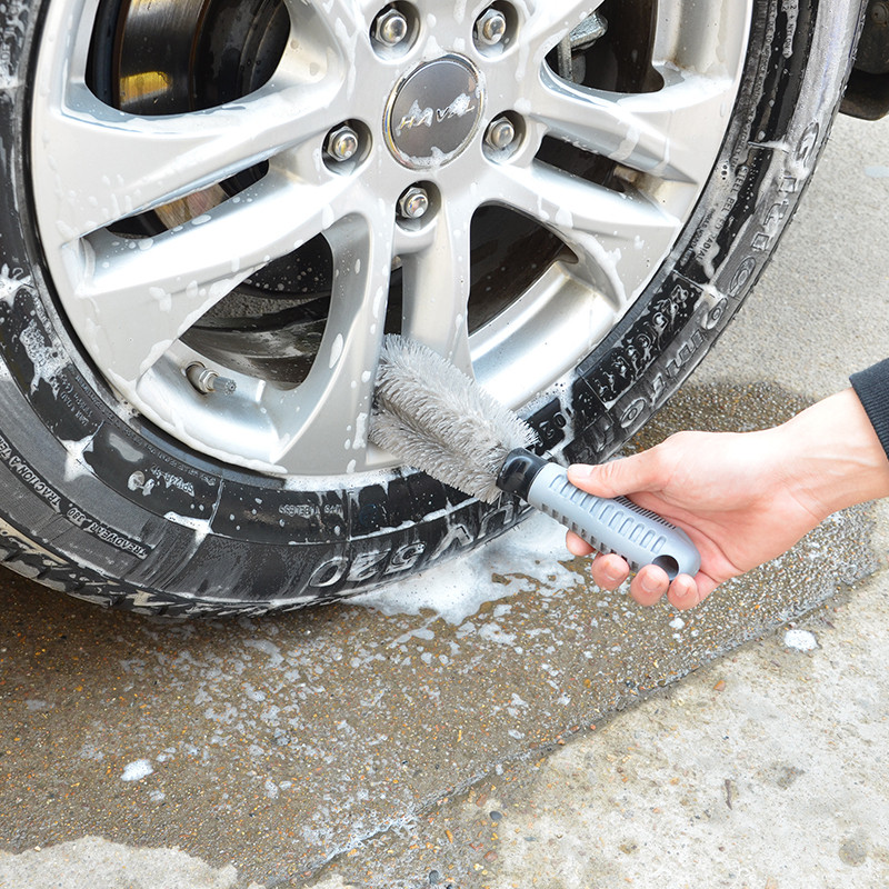 Car Wash Supplies Car Brush Steel Ring Brush Cleaning Tire Brush Wheel Brush Car Wash Brush Car Wash Brush