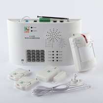 Original h108 alarm host voice type wired 4 wireless 8 defense zones home mobile phone card GSM anti-theft