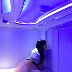 2017 mới không gian nhỏ gọn viên nang ngủ giường khách sạn đồ nội thất khách sạn chỗ ở viên nang kệ tivi gỗ kiểu hiện đại Nội thất khách sạn