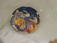 Подставка для сна FF7, пробковая доска шириной 10,2 см сзади.