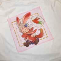 Кролик полотенце