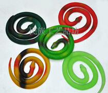 Childrens 65CM rubber snake whole person toy batch Halloween April Fools Day funny tricky funny scary simulation snake