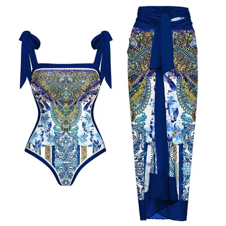 2024 косметологическая европейско-американская консервативная защита живота, моделирующий купальник монокани swimsuit