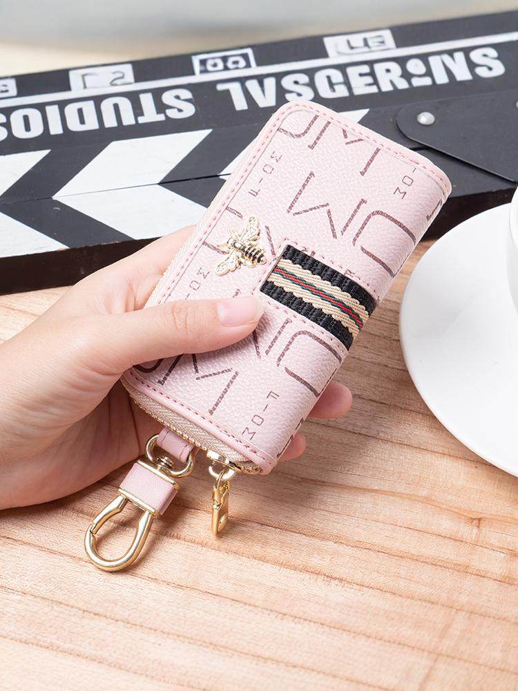 2024 New Korean Style Fashionable Key Bag, Multifunctional and Personalized Household Key Holder, Versatile and Universal Waist Bag for European and American Styles