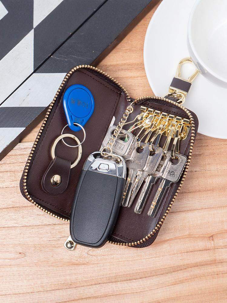 2024 New Korean Style Fashionable Key Bag, Multifunctional and Personalized Household Key Holder, Versatile and Universal Waist Bag for European and American Styles