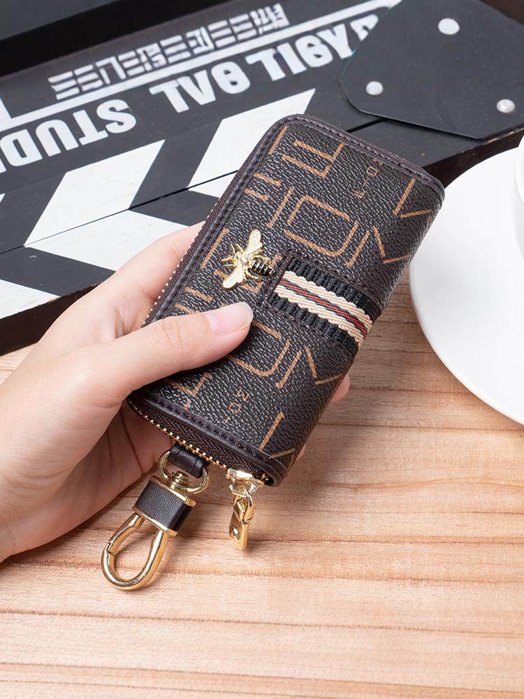 2024 New Korean Style Fashionable Key Bag, Multifunctional and Personalized Household Key Holder, Versatile and Universal Waist Bag for European and American Styles