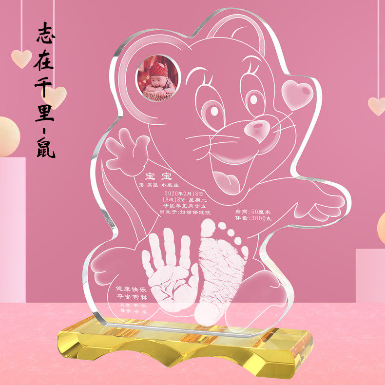 Birthpen Zhongshan City Foshan City Jiangmen City Door-to-door Management and On-site Production Tire Hair Pen Umbilical Cord Zhang Hand Foot Print