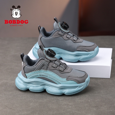 Babudou Kidsren's Shoes Boys' Rotating Buckle Sports Shoes 2026 Spring & Fall New Breathable Kidsren's Running Shoes Boys' Shoes — 6