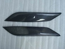 Suitable for Nissan 350Z lamp eyebrow carbon fiber lamp sticker 350Z modified lamp eyebrow addition headlight sticker One Pure Carbon Fiber