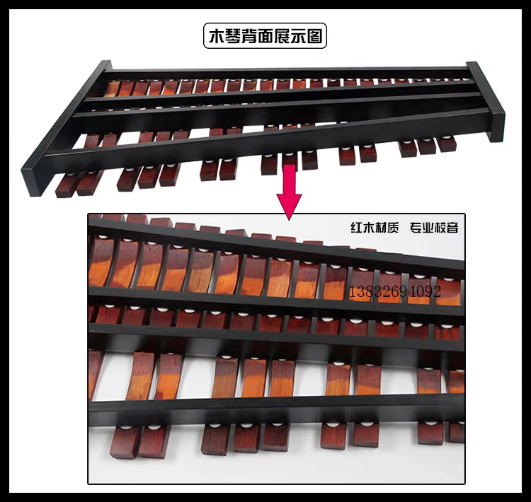 Đàn piano 37 tấm gỗ gụ xylophone chính hãng Nhạc cụ Orff gõ vào ban nhạc piano biểu diễn dạy đàn piano chuyên nghiệp - Nhạc cụ phương Tây