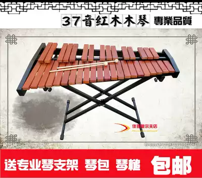 Mahogany 37-tone xylophone pitch ORF percussion instrument Student teacher teaching aids toy