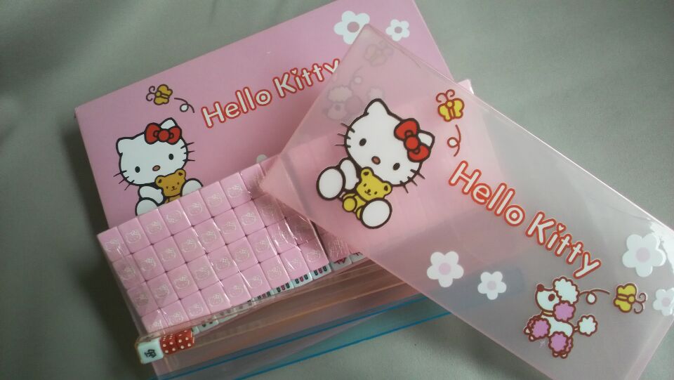 Còng tay tại nhà Du lịch Mini 20 Trung bình 40 Lớn 42 Hồng KTkitty Phim hoạt hình Sparrow Mahjong - Các lớp học Mạt chược / Cờ vua / giáo dục cờ vua nam châm chất lượng cao