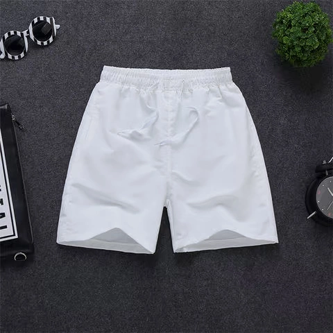 Mùa hè nhanh khô quần thể thao nam bốn quần 3 điểm siêu quần ngắn quần mùa hè mỏng phần ba quần nóng quần thủy triều quần jean nam ống rộng
