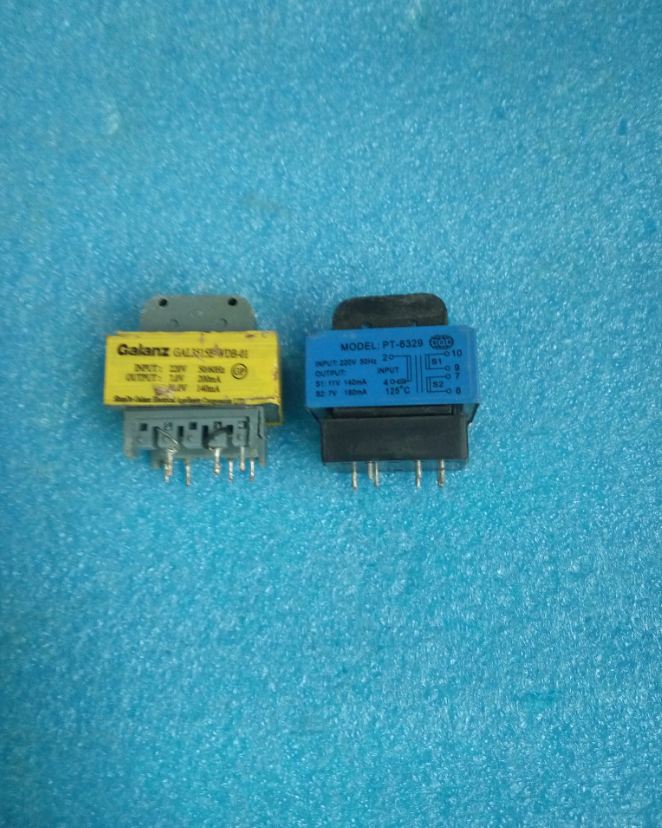 Beauty microwave Gransee microwave oven main board Transformers 7-pin 11V 7V 7V All-copper small power transformer
