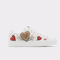 Leather white shoes women Summer thin 2021 New breathable versatile flat lace-up lace-up board shoes women sports casual womens shoes