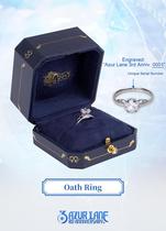 Blue route American service EN service international service 3th anniversary of the vow ring ring gift box mouse pad