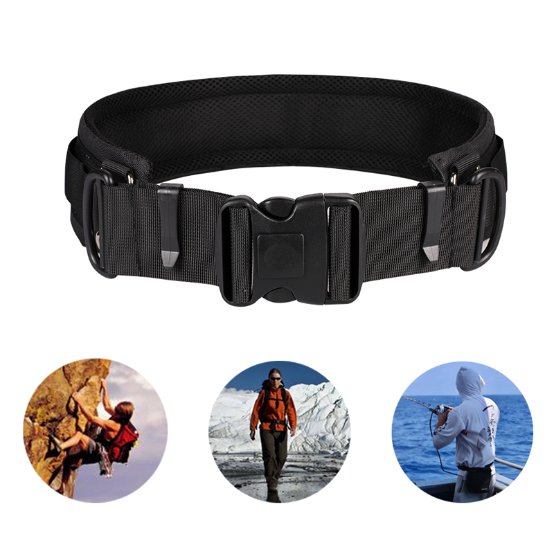 Photographic belt camera lens barrel professional lens bag accessory bag SLR lens sleeve belt buckle multifunctional