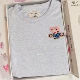 Áo len cotton trẻ em cotton 5 nam và nữ đồ lót trẻ em đồ ngủ nhà quần áo mùa thu quần áo mùa đông dày bộ đồ lót trẻ em thu đông