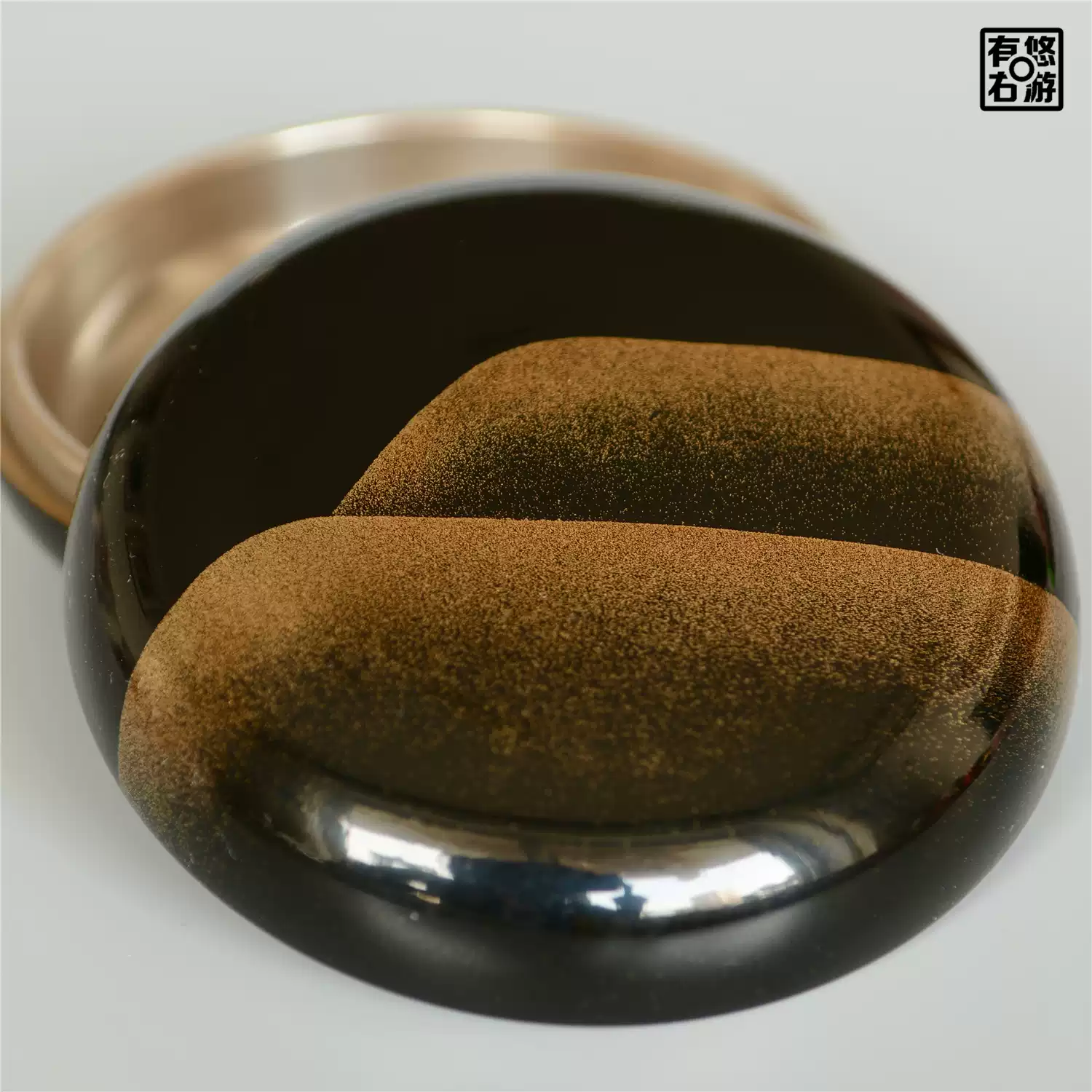 日本明治时代手工螺鈝漆器盒收藏级轮岛涂艺术品鹭莳绘香盒