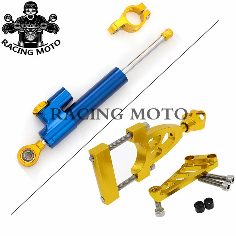 Honda VTEC1-4 thế hệ phụ kiện cân bằng thanh giảm chấn hướng CB400 bộ phận sửa đổi chống đập đầu hấp thụ sốc - Xe máy Bumpers