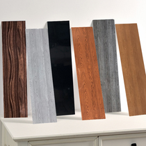 Wood grain skirting line Self-adhesive waterproof and mildew-proof wall Sticking Living Room Foundation Line Waist Line Decorative Wall Footed Wire Skirting Sticker