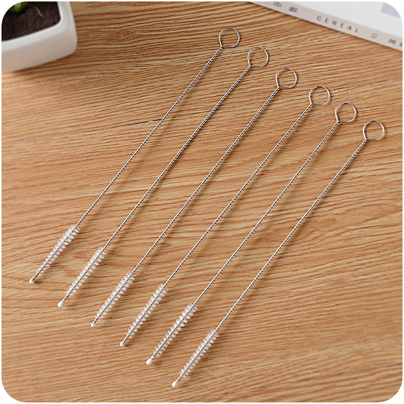 Straw brush Baby bottle brush Bold extended baby straw cup brush Straw