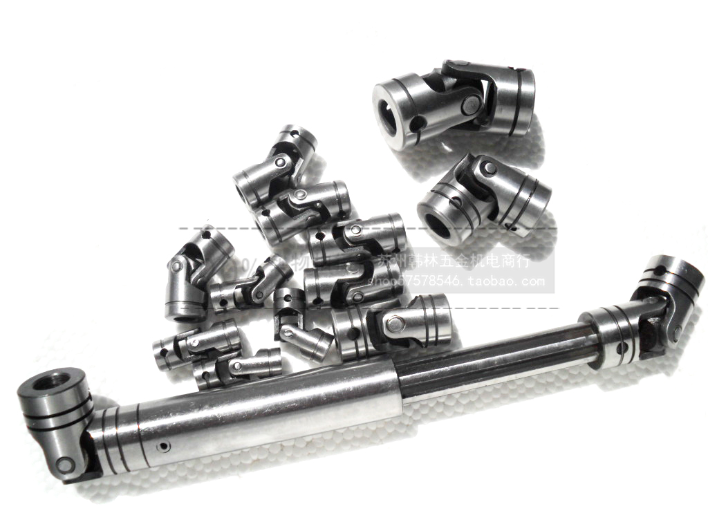 Telescopic precision gimbal telescopic type gimbal cross gimbal spot 12mm holes