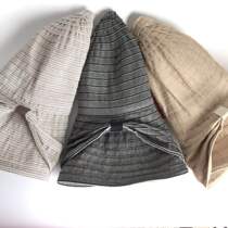 Export Japanese women folding shaped wash UV protection sun protection UV sunshade basin hat fisherman hat straw hat