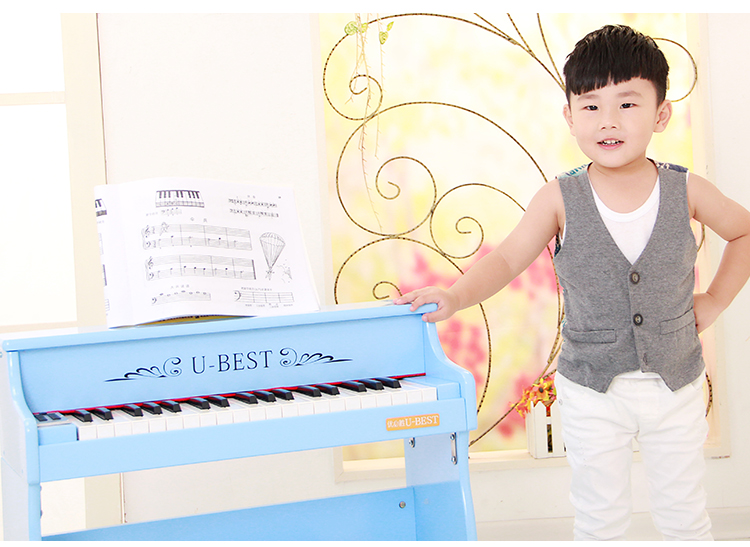 Youbisheng 37 phím đàn piano điện tử trẻ em piano gỗ đồ chơi trẻ em piano tặng quà sinh nhật âm nhạc mới - Đồ chơi nhạc cụ cho trẻ em đàn piano similac