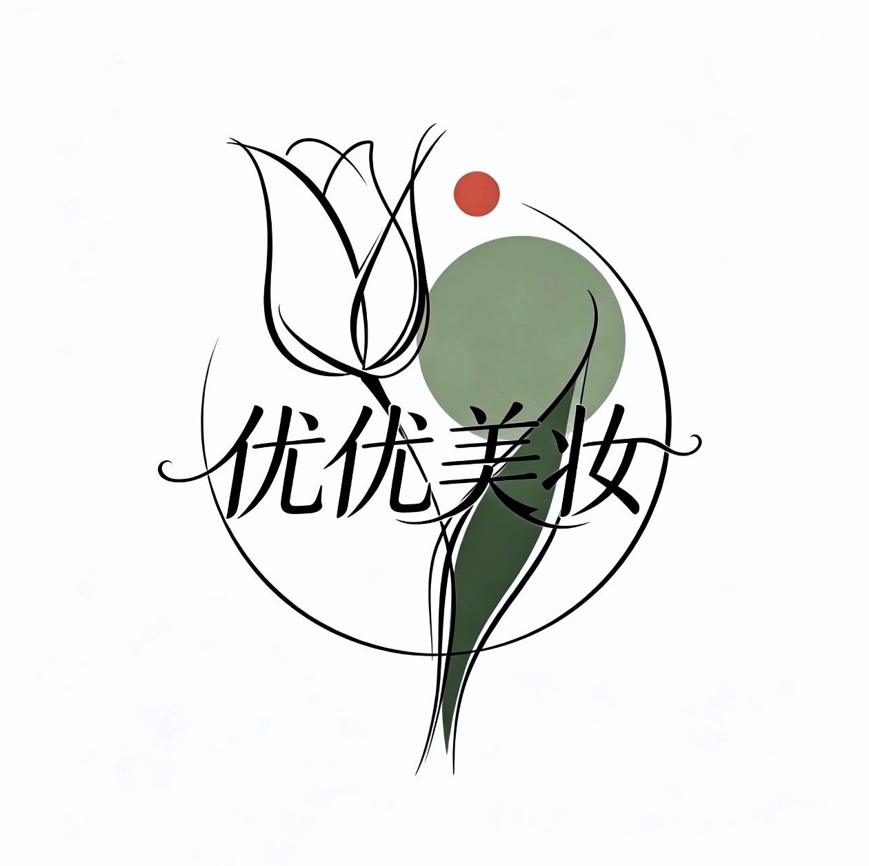 优优护肤的LOGO