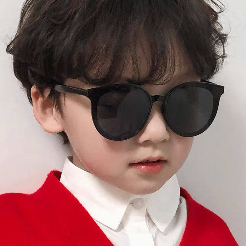 (Children's sunglasses sunglasses) 1-9-year-old male and female sunglasses anti-UV sunglasses kid sunglasses-Taobao