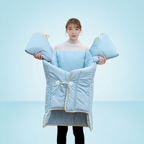 Winter windshield is electric motorcycle plus velvet thickened foldable waterproof battery car windshield leg cover autumn and winter