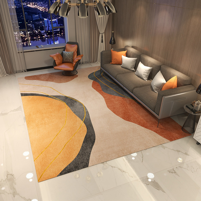 Simple Carpet Lightly Luxury Superior 2022 New Tea Carpet Carpet Room Bedroom Bed - Bed Blanket Household