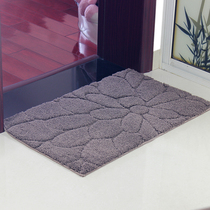 Bathroom non-slip mat bedroom carpet doormat floor mat into the doormat toilet bathroom door mat non-slip water absorption