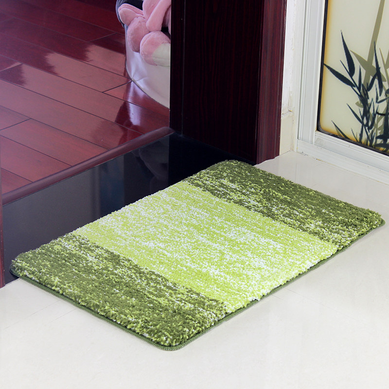 Floor cushion in door cushion Home Carpet Door Cushion Bathroom Anti Slip Water Absorbing Doorway Living-room Bedroom Snowflake Foot Mat Thickening