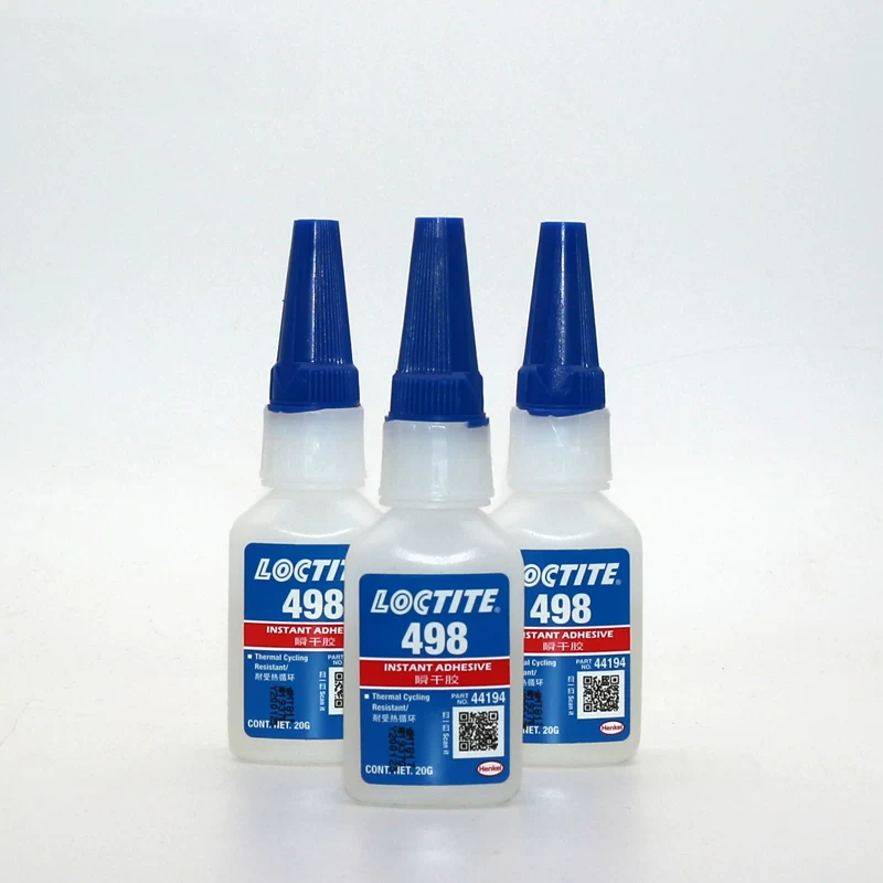 Клея быстрого высыхания LOCTITE оригинал 20 г с термостойкой мгновенной резинкой, высокая температура, быстрая сушка, термостойкий цикл
