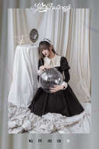 Dark Bubble Bobble op (with flash pleated skirt hem-tailoring link)