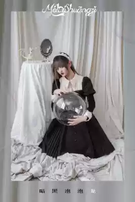 Dark bubble dragon op (with flash pleated skirt) (spot) Moro twin LolitA dress