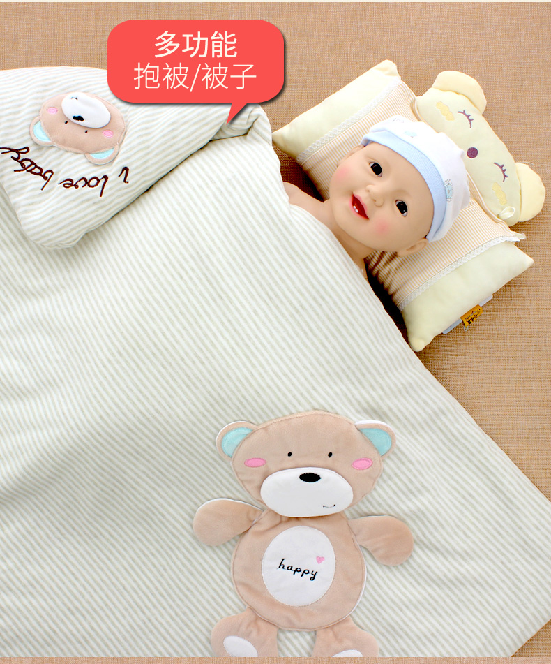 Túi sơ sinh được làm dày vào mùa xuân và mùa thu và mùa đông, và được nhồi bông bằng chăn bông cho bé sơ sinh mùa hè - Túi ngủ / Mat / Gối / Ded stuff nhộng ngủ cho bé