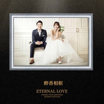 Wedding photos wash photos plus photo frame hanging wall 24-inch high-end photo studio wedding photos enlarge custom do family photo printing