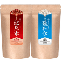 Taiwan imported Ejia good craft fiber q red bean barley water brewed barley rice flour red bean powder concentrated red bean water