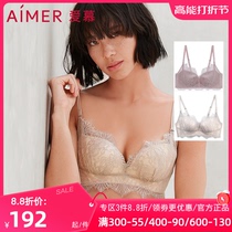 Adore Underwear Woman 3 4 No Steel Ring Thick Cave Cup Thick Cup Lace Bra Small Breast to woo AM170611