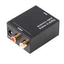 Optical fiber digital coaxial audio converter TV connection audio SPDIF to 3 5 Lotus audio cable digital to analog audio Huawei Xiaomi TCL three Konka Skyworth Redmi TV