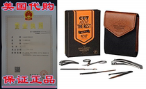 Wild and Wolf Gentlemens Hardware Manicure Kit Charcoal