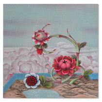 Sichuan American Academy Wang Qiao Huang Creek 05 on the layout of the original parlor is painted in the parlors seating room