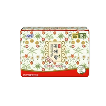 Korea Guiailang Sanitary Napkin Medium Size (25cm Piece 18 Piece Pack) Daily Use