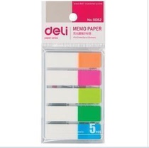 Post-it Notes Daili 9062 Fluorescent Film Indication Labels (5 semi-color)
